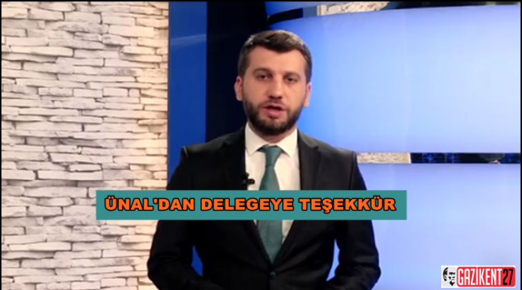 Abdulkadir &Uuml;nal'dan delegasyona teşekk&uuml;r