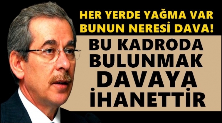 Abdüllatif Şener, AKP'yi topa tuttu!..