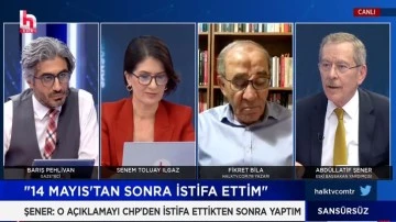 Abdüllatif Şener ilk turda Sinan Oğan'a oy vermiş!