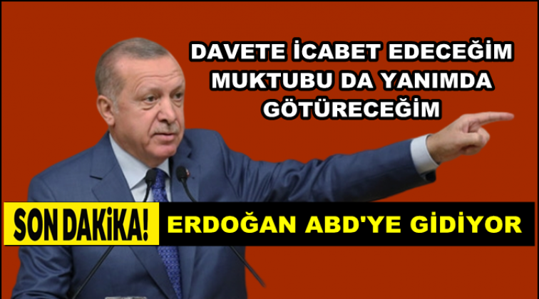 ABD&rsquo;ye giderken mektubu da yanımda g&ouml;t&uuml;receğim