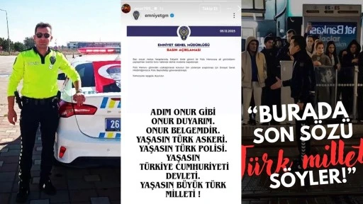 Açığa alınan polis memuru: Adım ‘Onur’ gibi onur duyarım...