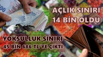 Açlık sınırı asgari ücreti 3 bin lira geçti!