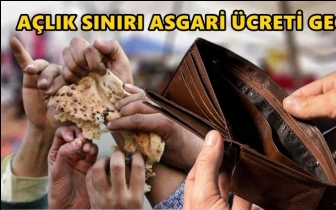 A&ccedil;lık sınırı asgari &uuml;creti ge&ccedil;ti...