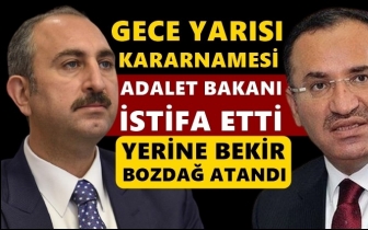 Adalet Bakanı Abdulhamit G&uuml;l affını istedi!