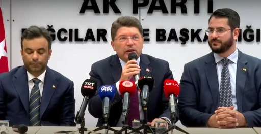 Adalet Bakanı Tunç, AKP İlçe Başkanlığı'nda CHP'yi hedef aldı