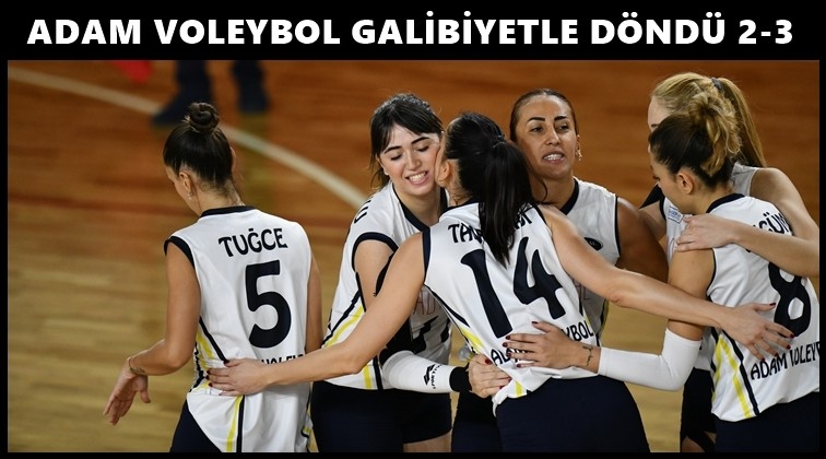 Adam Voleybol, Ankara'dan galibiyetle döndü