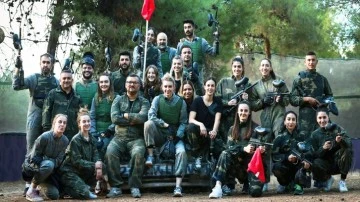 Adam Voleybol, Paintball oynayarak stres attı