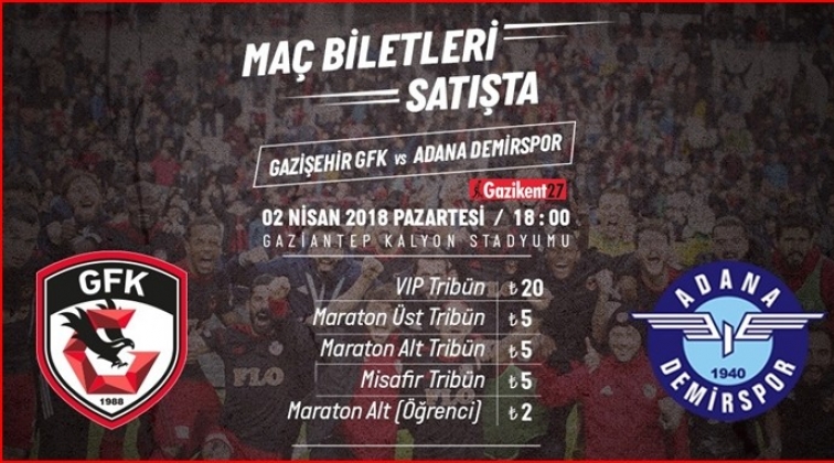 Adana Demirspor maçı biletleri satışa sunuldu
