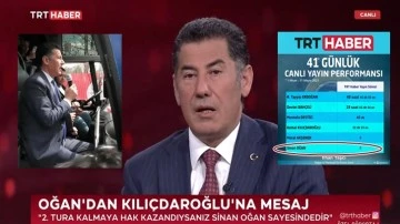 Adayken çıkamadığı TRT'de Kılıçdaroğlu'nu geçti!