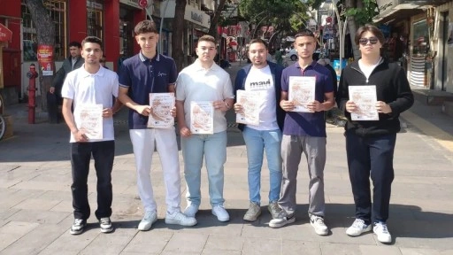 ADD Alaşehir'den Gençliğe Hitabe dağıtımı!