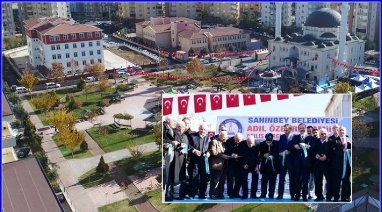 Adil Özberk Cami’nin açılışını Görmez yaptı