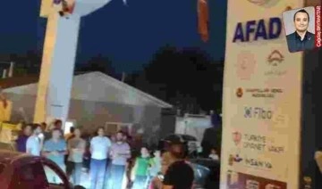 Adıyaman’da yurttaşlar sorunlarının çözülmesi için konteyner kent önünde eylem yaptı