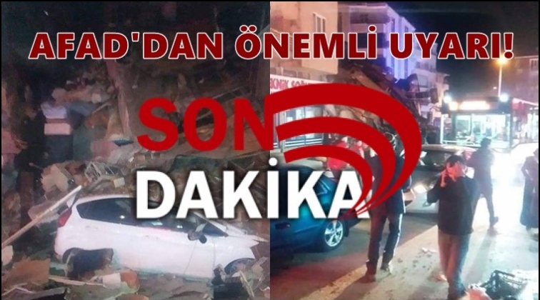 AFAD&rsquo;dan &ouml;nemli uyarılar!