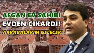 Afganlı ev sahibi G&uuml;ltekin Uysal'ı evden &ccedil;ıkardı!