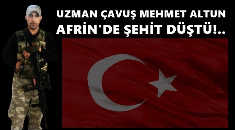Afrin&rsquo;den acı haber: Bir askerimiz şehit