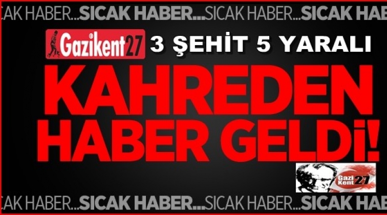 Afrin'den kahreden haber: 3 şehit