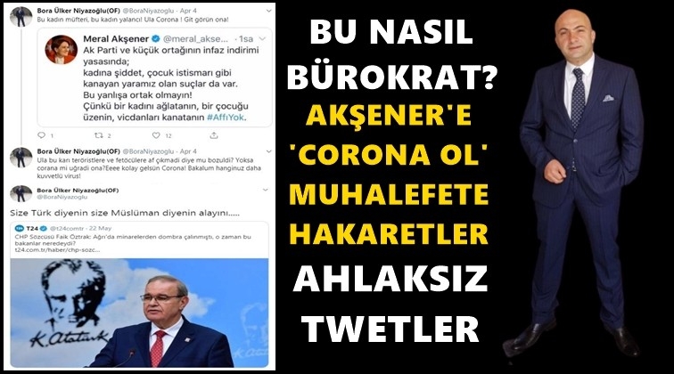 Ağza alınmayacak hakaretlerde bulundu...