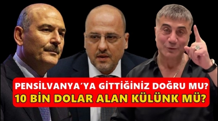 Ahmet Şık&rsquo;tan Soylu&rsquo;ya 10 bin dolar sorusu...