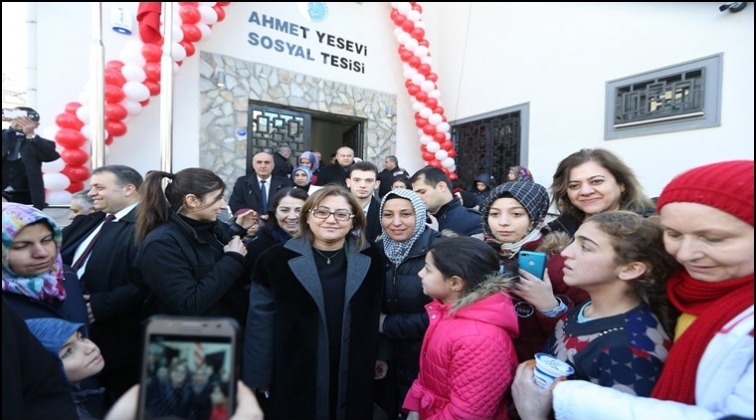 Ahmet Yesevi Sosyal Tesisi a&ccedil;ıldı