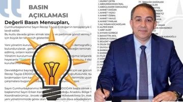 AK Parti Gaziantep İl yönetimi belli oldu!