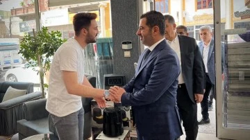 Ak Parti Gaziantep Milletvekilleri saha &ccedil;alışmalarını s&uuml;rd&uuml;r&uuml;yor