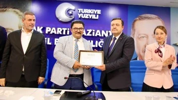 AK Parti Gaziantep'te devir teslim töreni 