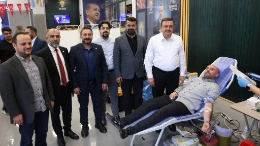 Ak Parti Gaziantep’ten “Bir Damla Kan, Bir Hayata Umut” kampanyası