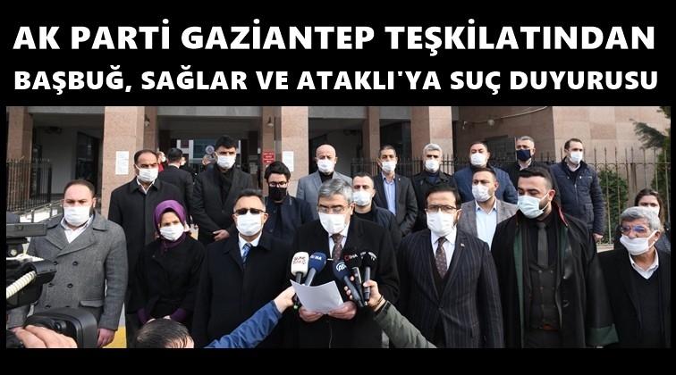 AK Parti Gaziantep'ten su&ccedil; duyurusu