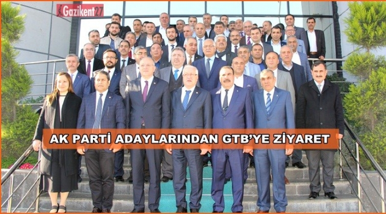 AK Parti heyetinden GTB'ye ziyaret