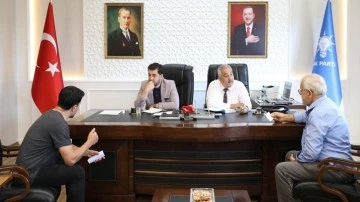 Ak Parti İl Başkanı Çetin, ‘Halk Günü’ yapmaya başladı