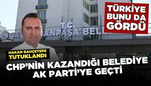 Son dakika... Gaziosmanpaşa Belediyesi AKP'ye geçti