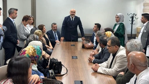 AK Parti Şehitkamil'den Aslansoy’a destek ziyareti