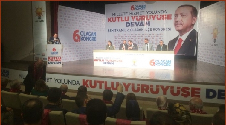 Ak Parti Şehitkamil kongresi başladı