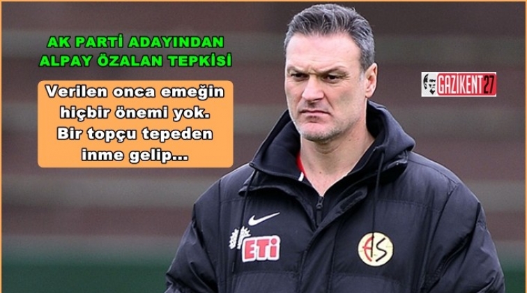 AK Parti&rsquo;de Alpay &Ouml;zalan kavgası!