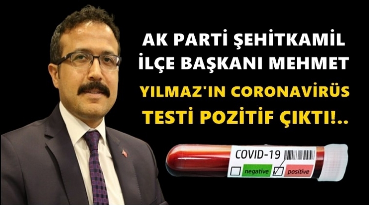 Ak Partili Başkanda korona pozitif &ccedil;ıktı!