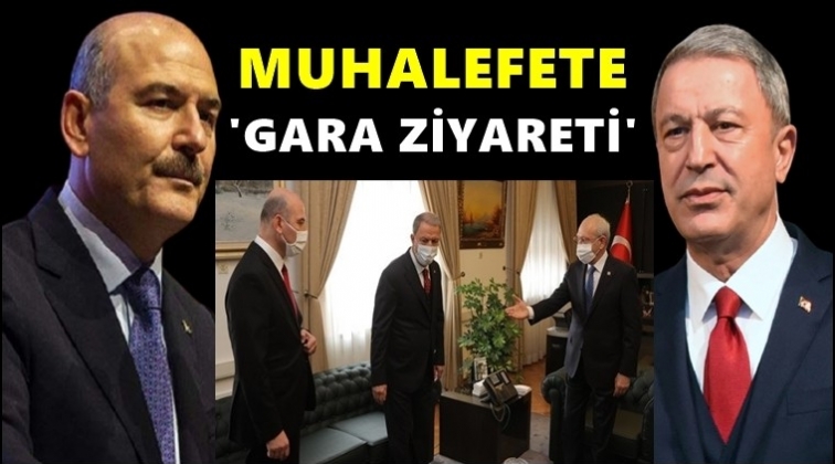 Akar ve Soylu&rsquo;dan &lsquo;Gara&rsquo; ziyaretleri...