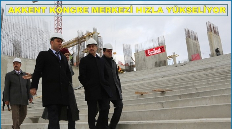 Akkent Kültür Merkezi’nin inşaat çalışmaları sürüyor