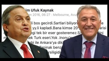 AKP adayının Anıtkabir'e k&uuml;frettiği paylaşımı ortaya &ccedil;ıktı