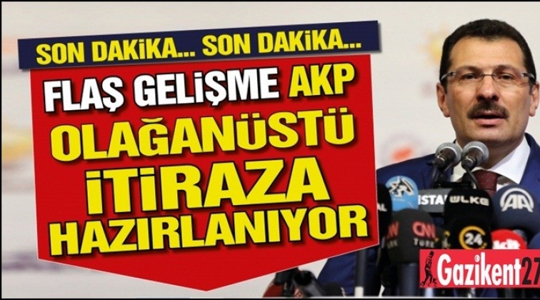 AKP, bu kez de olağan&uuml;st&uuml; itiraz edecek