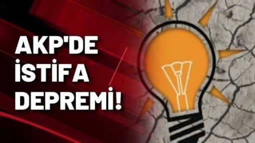 AKP'de istifa depremi! İki günde 4 istifa birden geldi!