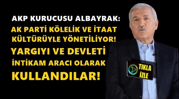 'AKP, itaat ve k&ouml;lelik k&uuml;lt&uuml;r&uuml;yle y&ouml;netiliyor'