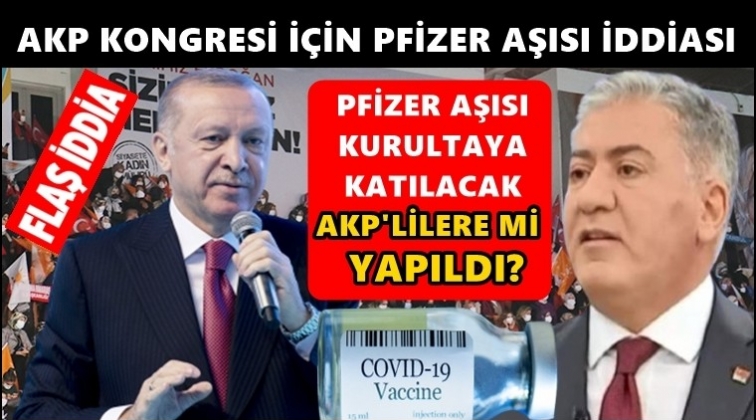 AKP kongresi için çarpıcı iddia!