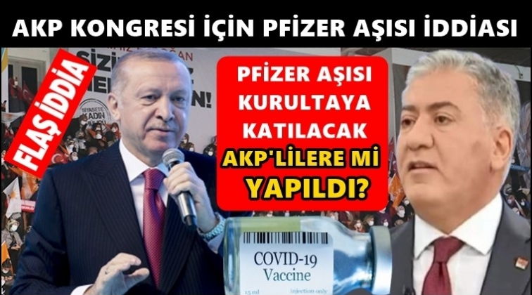 AKP kongresi i&ccedil;in &ccedil;arpıcı iddia!