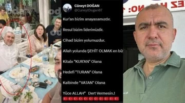 AKP'li başkanın rakı keyfi gündem oldu!