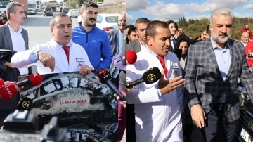 AKP'li Kabaktepe '&Uuml;retim yok' dedi ama fabrikaya girmedi!