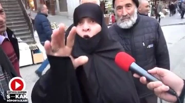 AKP'li kadın: Çoban döner yiyor. Var da yiyor!