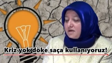 AKP'li Okur, 'ekonomik kriz yok' dedi vatandaşı su&ccedil;ladı!