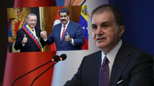 AKP'li &Ouml;mer &Ccedil;elik'ten 'ABD' ve 'Trump'sız 'Maduro' mesajı!