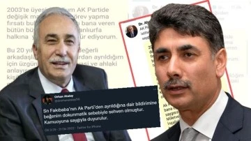AKP'li vekil Fakıbaba'nın istifa paylaşımını sehven beğenmiş!