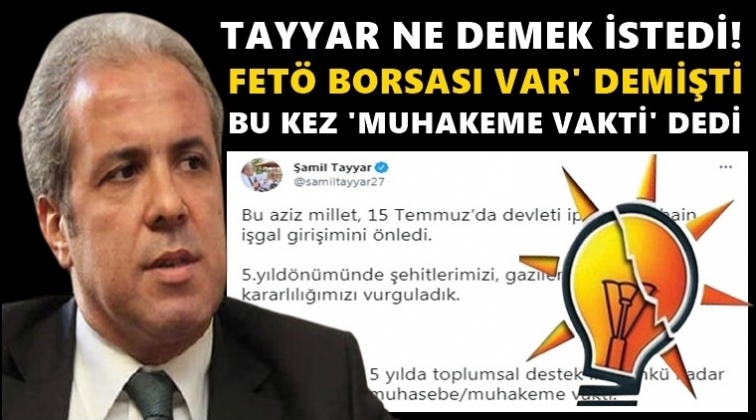 AKP'de 15 Temmuz &ccedil;atlağı!..